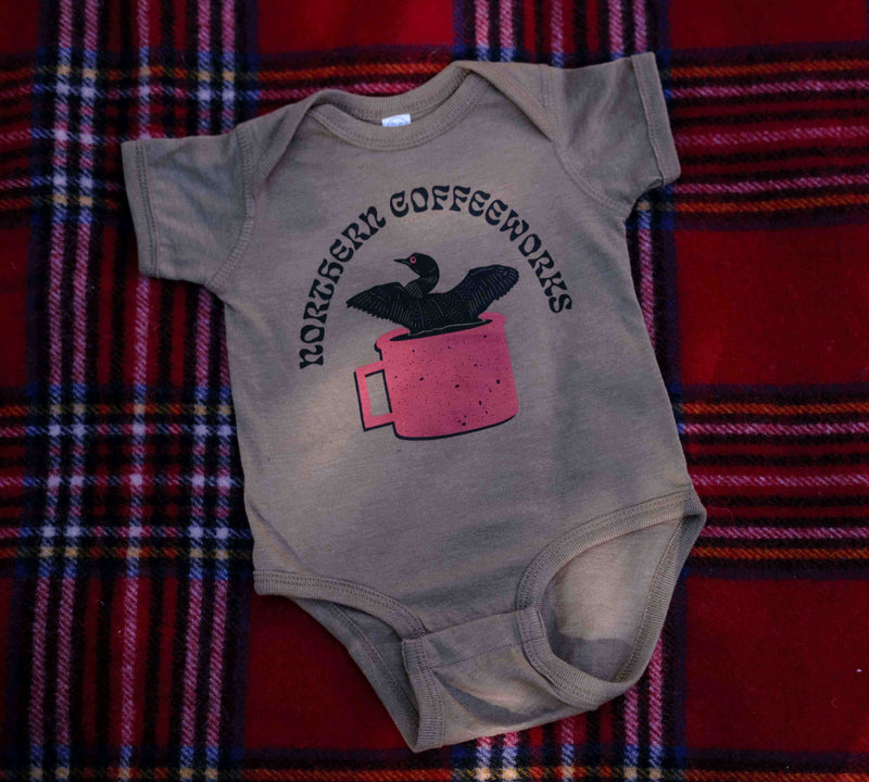 Northern Coffeeworks Baby Loon Onesie